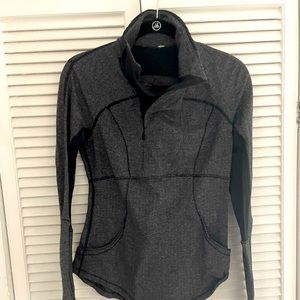 Lululemon run zip half zip long sleeve